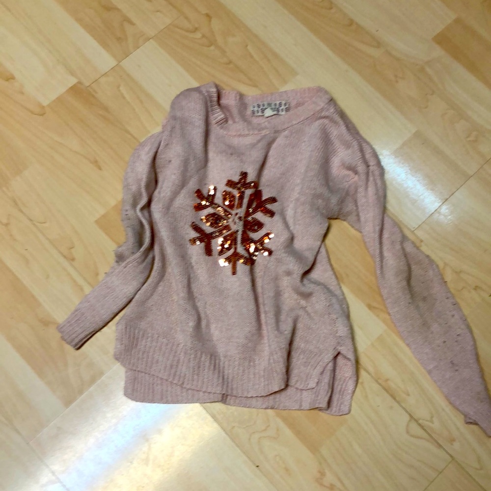 Girls snowflake sweater
